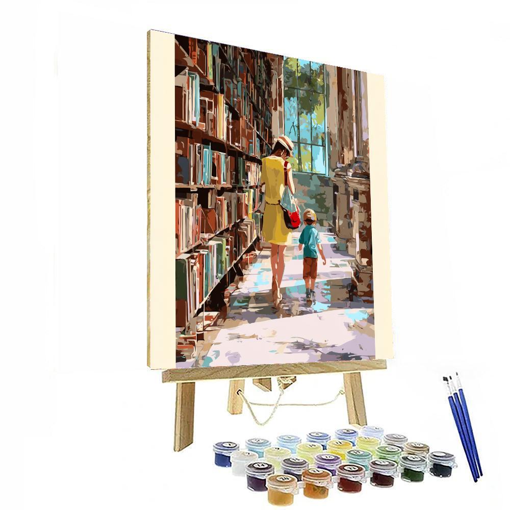 Guided By A Mother's Wisdom Painting Number Kit