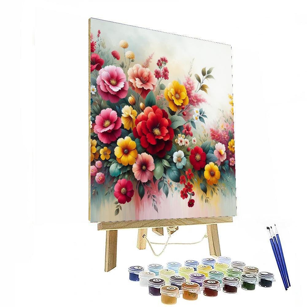 Blooming Delight - DIY Painting By Numbers Kit – Artistry Rack