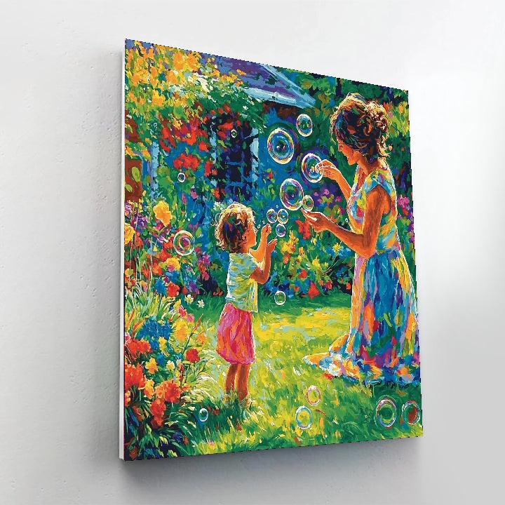 Joyful Bubble Moments Numbered Painting Kits