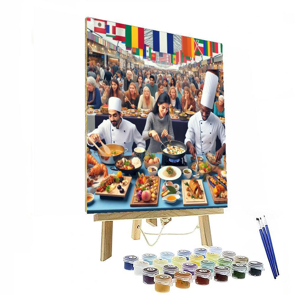 Gourmet Festival - France Paint By Number