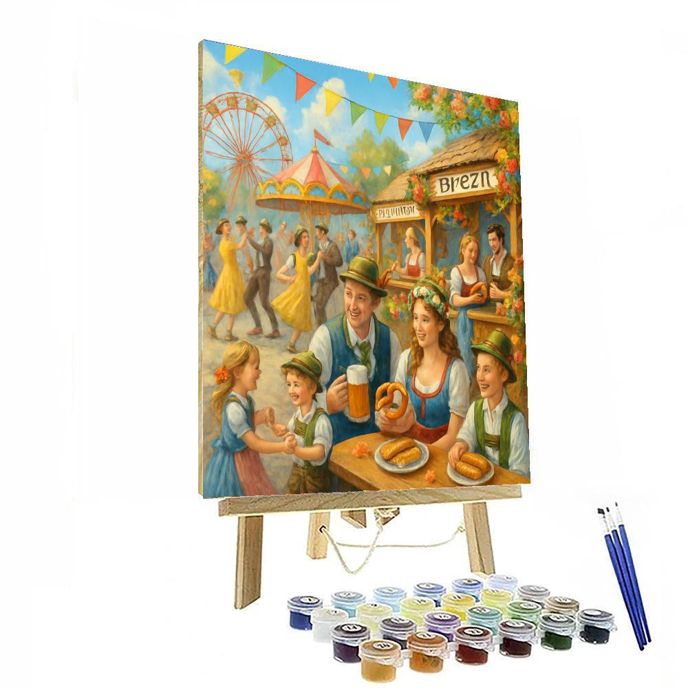 Frühlingsfest Painting Number Kit