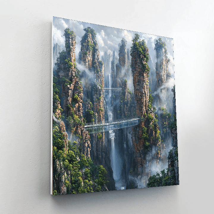 Wulingyuan Scenic Area - Zhangjiajie, China Paint By Number