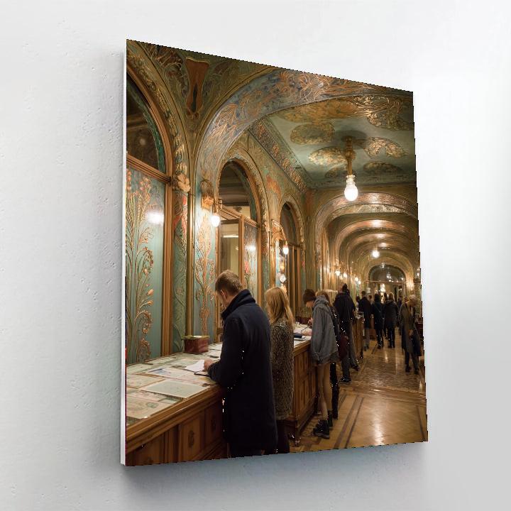 Alesund Art Nouveau Centre DIY Paint By Numbers