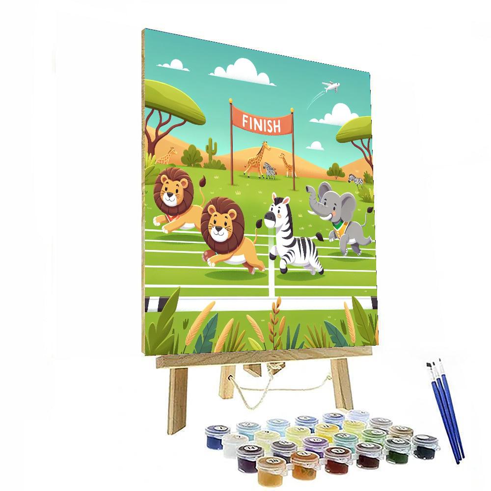 Safari Sports Spectacle Numbered Painting Kits