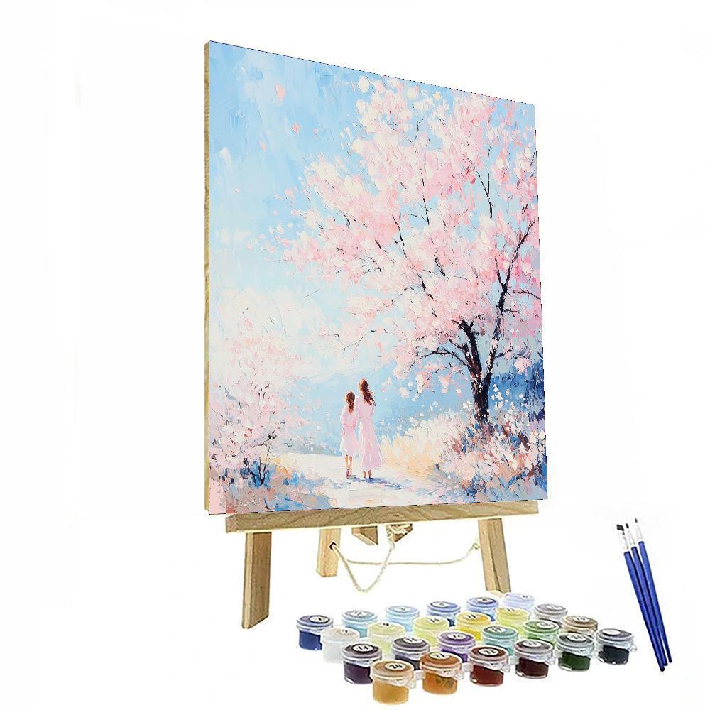 Harmony In Blossoms Paint By Numbers Kits