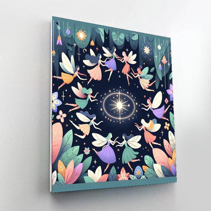 Fairy Circle Numbered Painting Kits