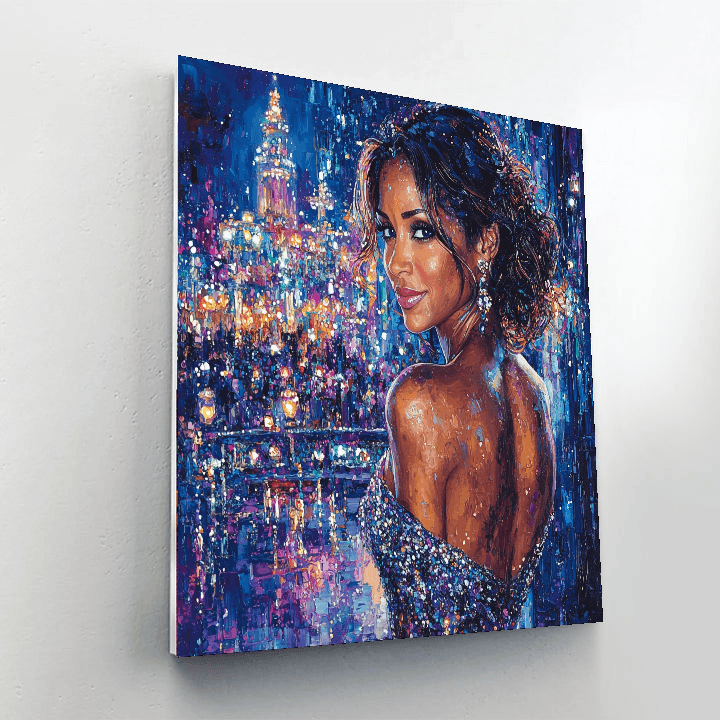 Halle Berry: The Bold And Fearless Icon Paint By Number