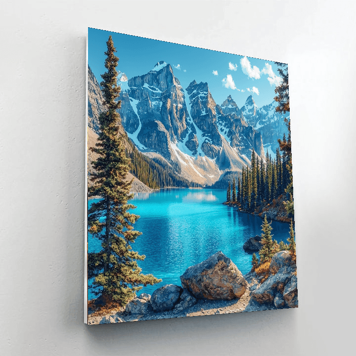 Lake Louise - Banff National Park, Canada Paint By Number