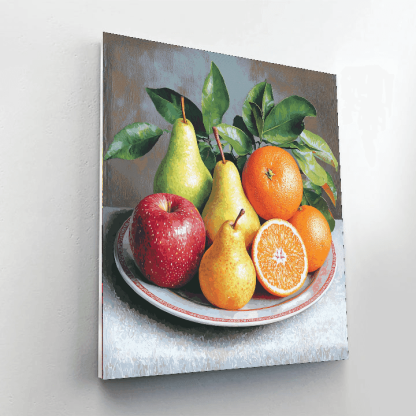 Giorgio Morandi Inspired Fruity Delight  Numbered Painting Kits
