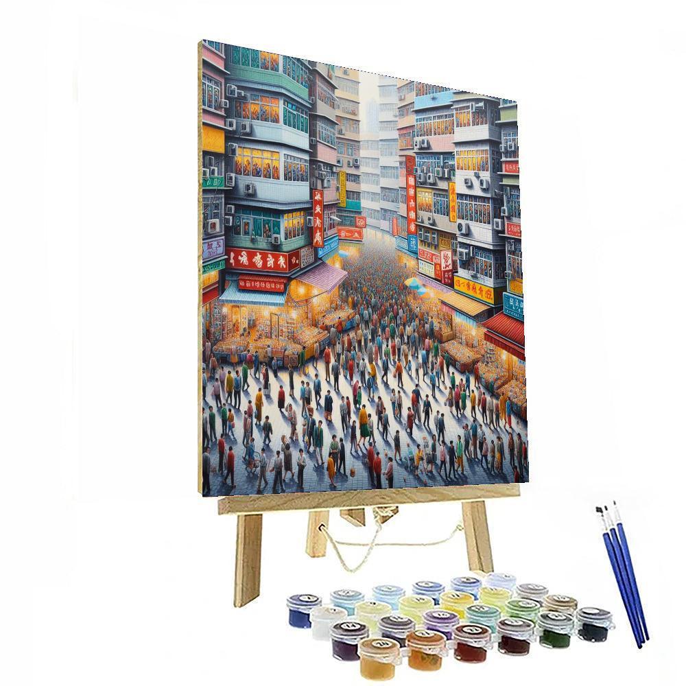 Urban Street Symphony Paint By Numbers Art