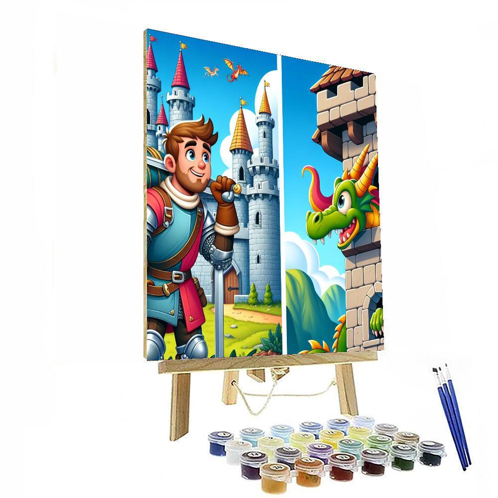 Castle Adventure Quest DIY Paint By Numbers