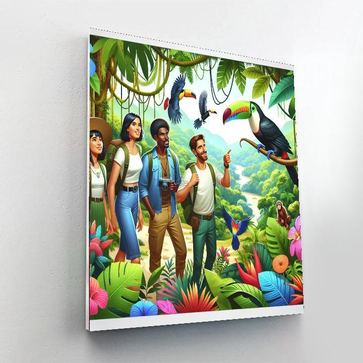 Rainforest Exploration Journey Paint By Color