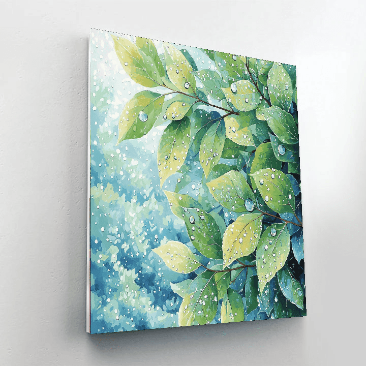 John Constable Inspired Morning Dew  Paint By Color