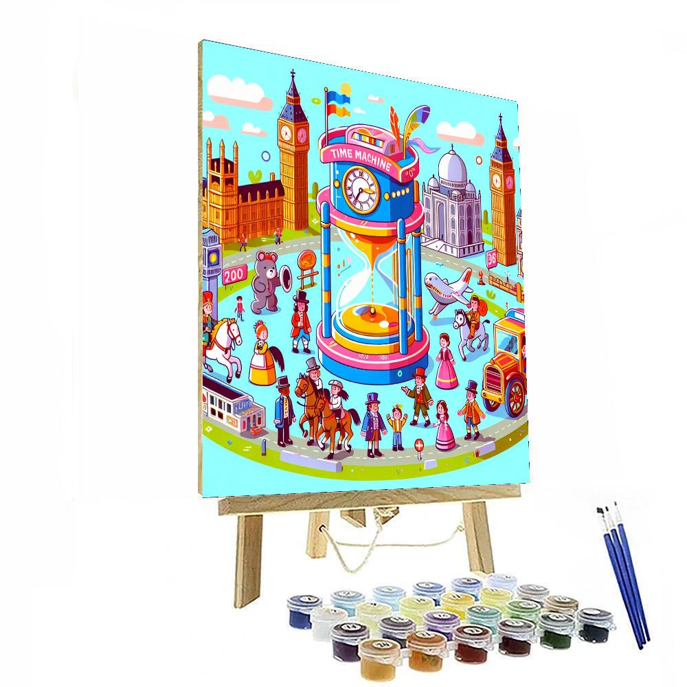 Time Machine Tales Number Painting
