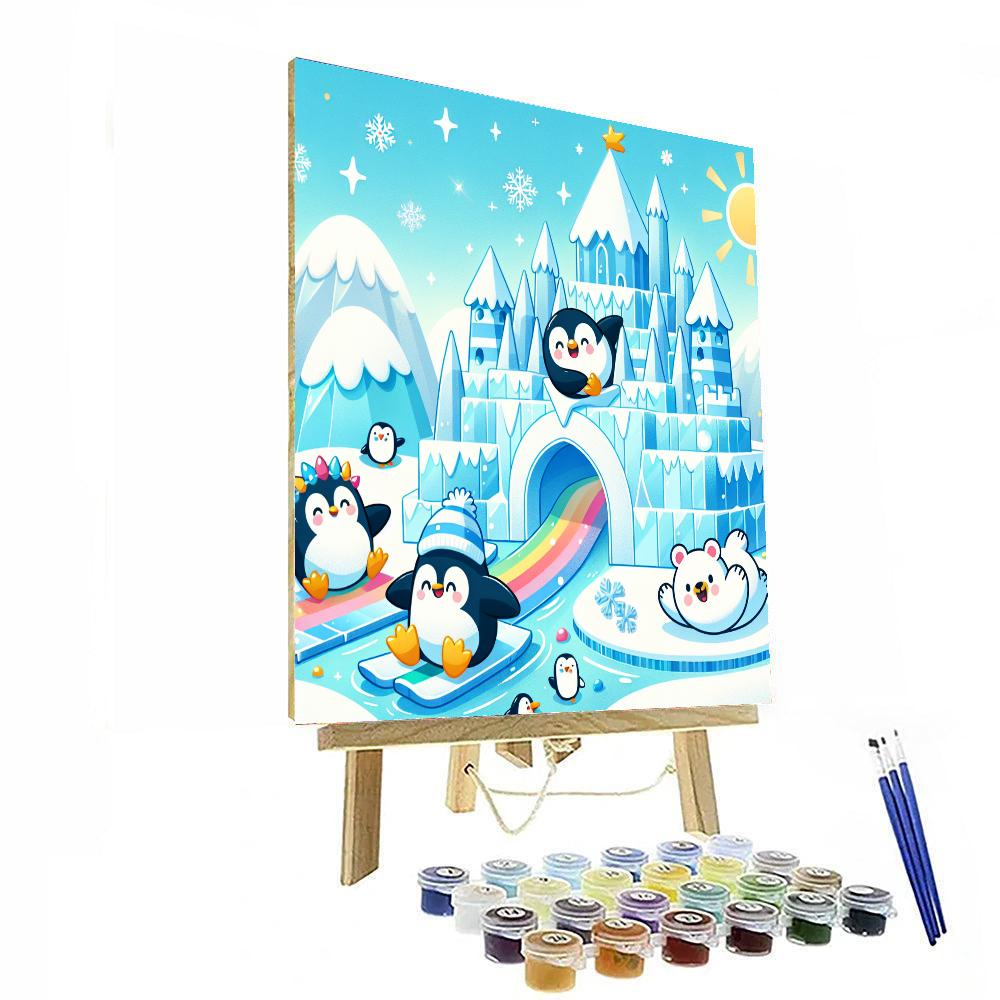 Ice Kingdom Exploration DIY Paint By Numbers