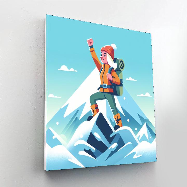 Mountainous Expedition Paint By Number