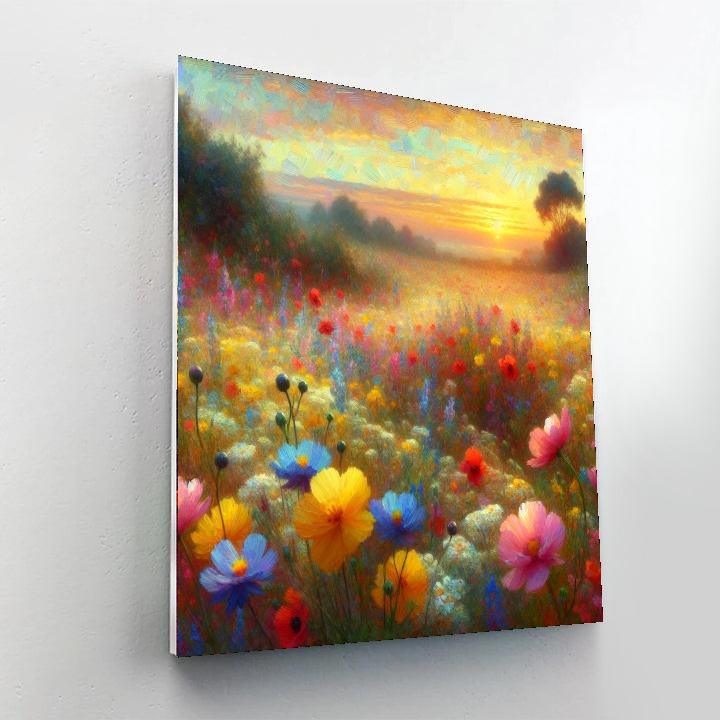 Floral Wilderness Adventure Numbered Painting Kits