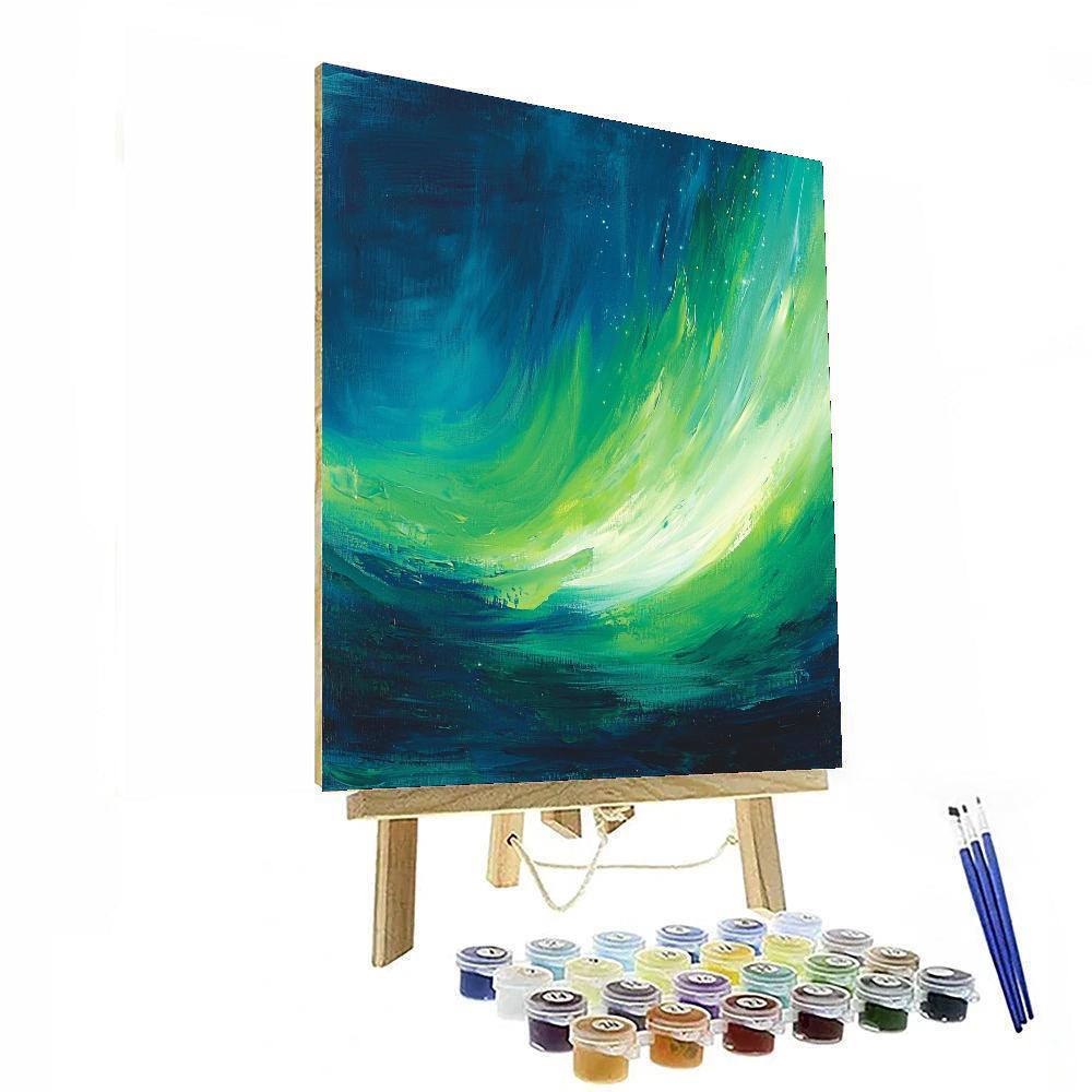 Edgar Degas Inspired Aurora Mystique  Painting Number Kit