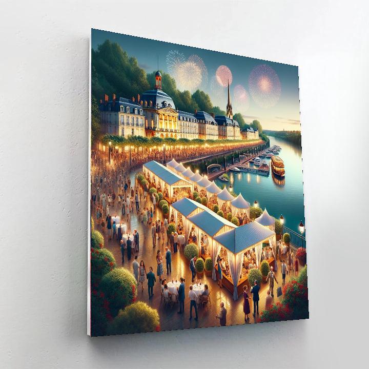 Fête Du Vin - Bordeaux Paint By Numbers