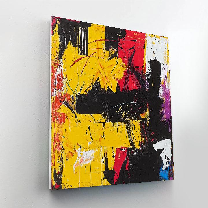 Jean-Michel Basquiat Inspired Threads Of Consciousness  Paint By Numbers Kits