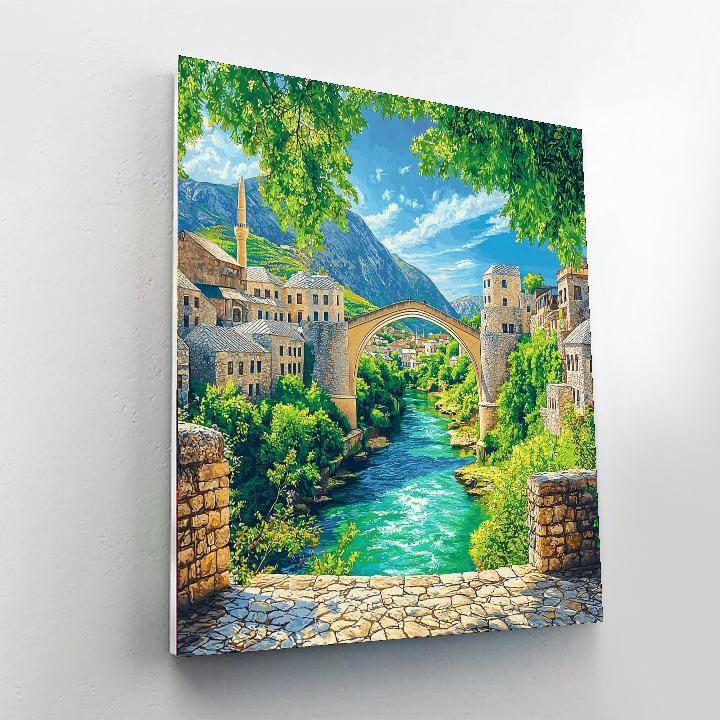 Stari Most - Mostar Paint By Color
