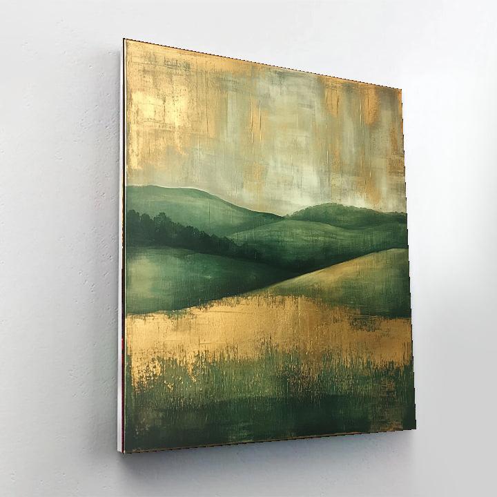 Mark Rothko Inspired Whispering Earth  Numbered Painting Kits