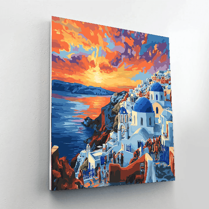 Oia Paint By Numbers Kits