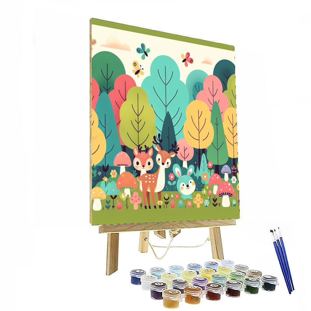 Hidden Forest Adventure DIY Paint By Numbers