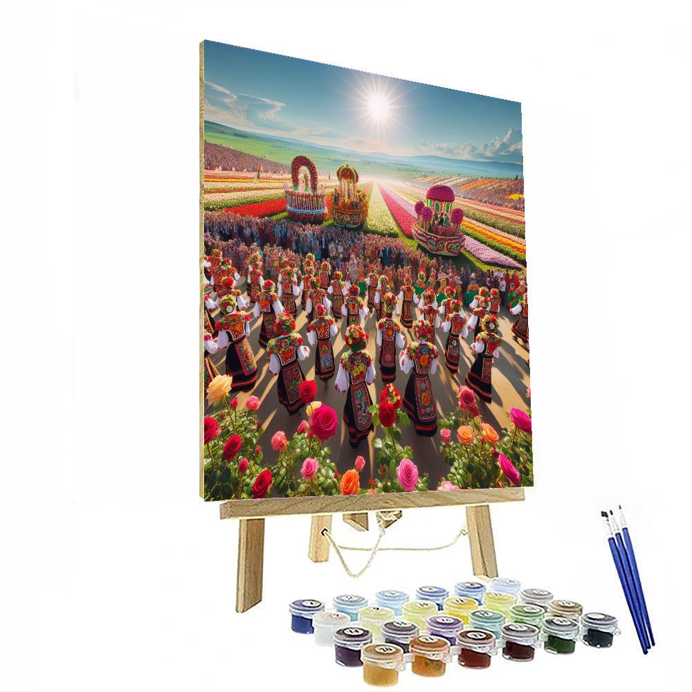 Festival Of Roses - Kazanlak, Bulgaria Paint By Numbers Kits