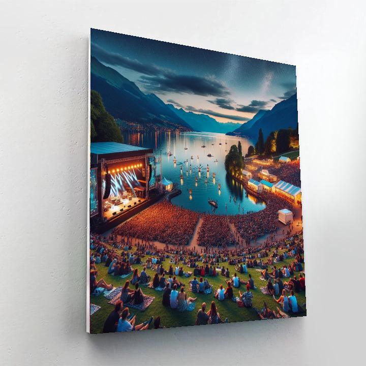 Jazz Fest - Montreux Paint By Numbers