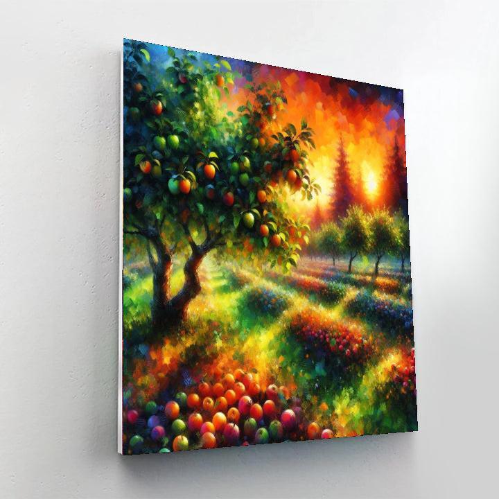 Blissful Orchard Retreat DIY Paint By Numbers