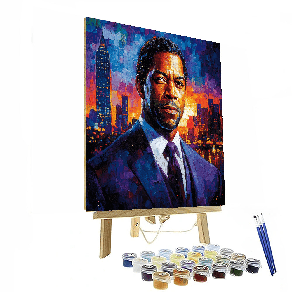 Denzel Washington: The Iconic Depth Of A Leading Man Paint By Numbers