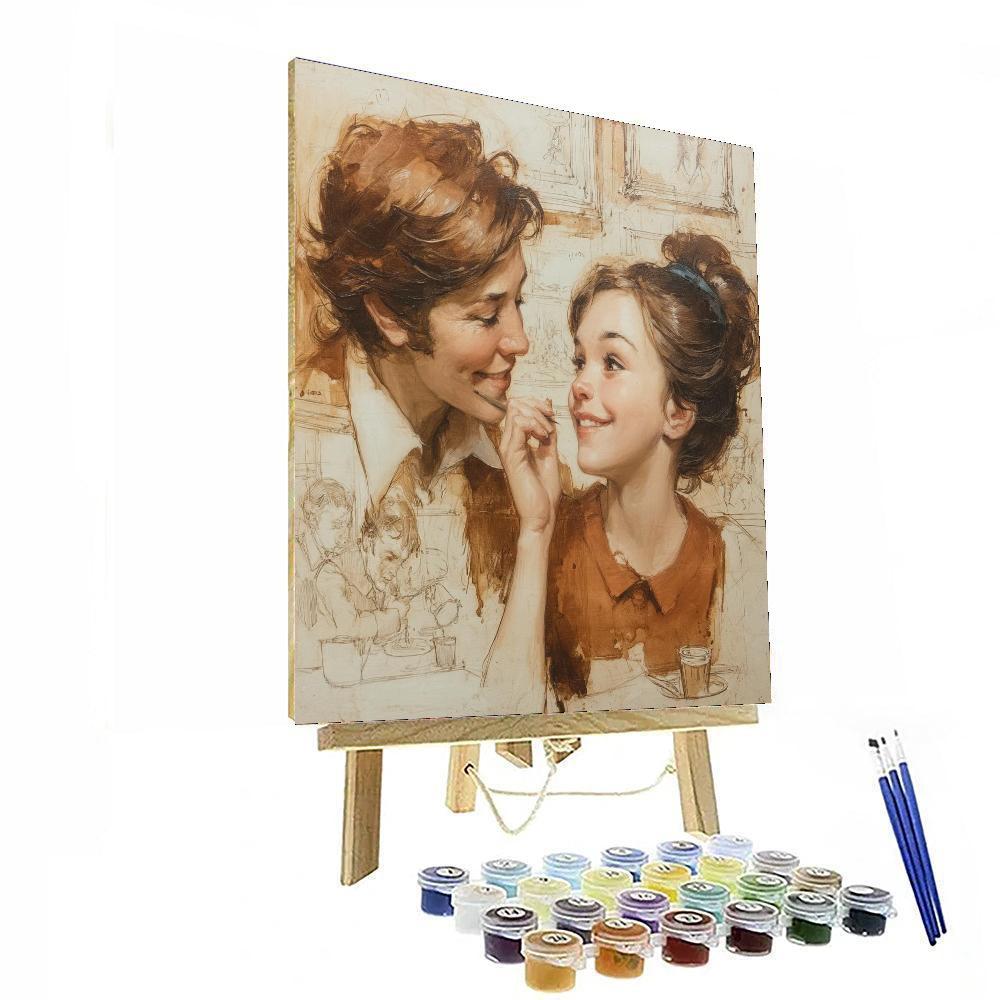 Together Through Time Painting Number Kit