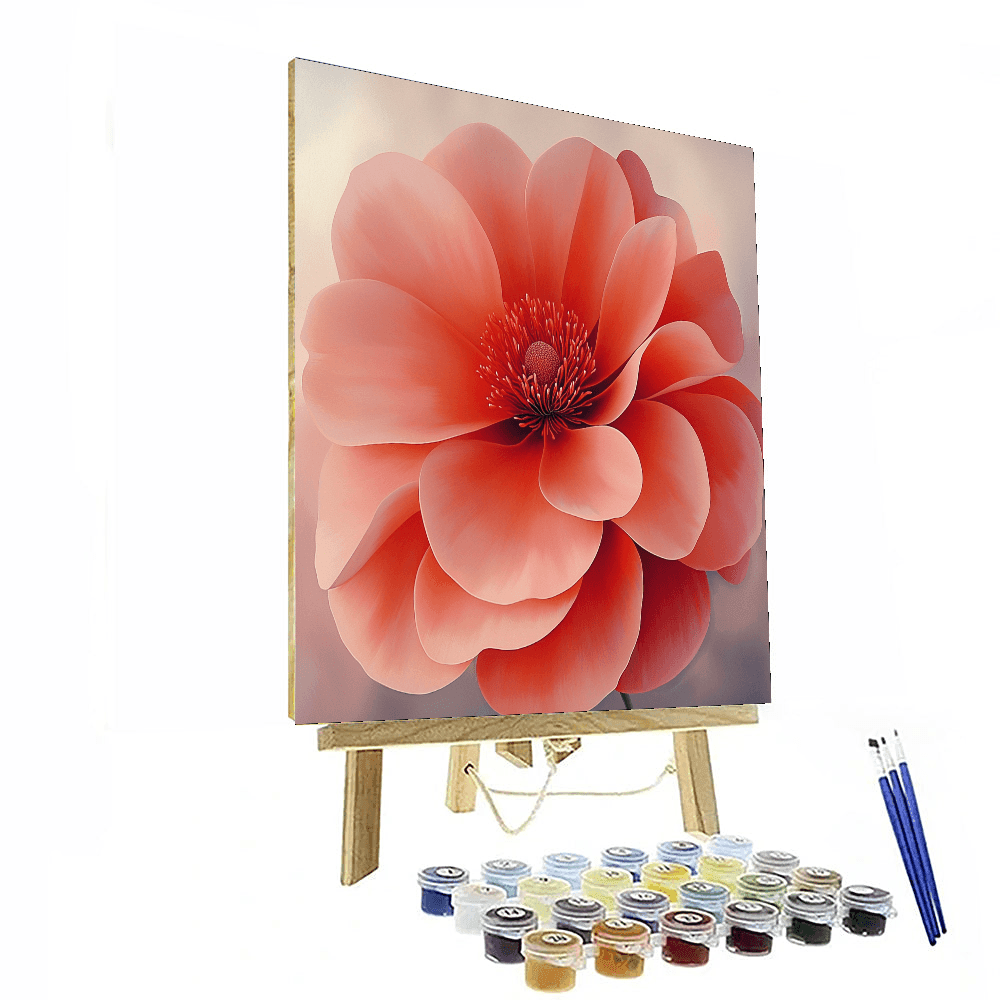 Georgia O'Keeffe Inspired Eternal Blooms  Paint By Numbers