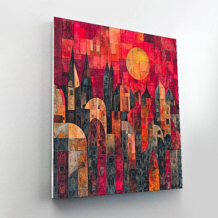 Paul Klee Inspired Patterns Of Emotion  Numbered Painting Kits