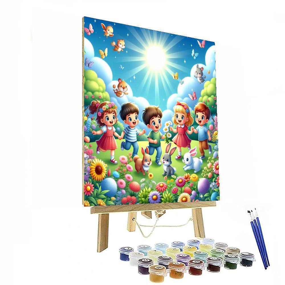 Enchanted Garden Adventure Paint By Color
