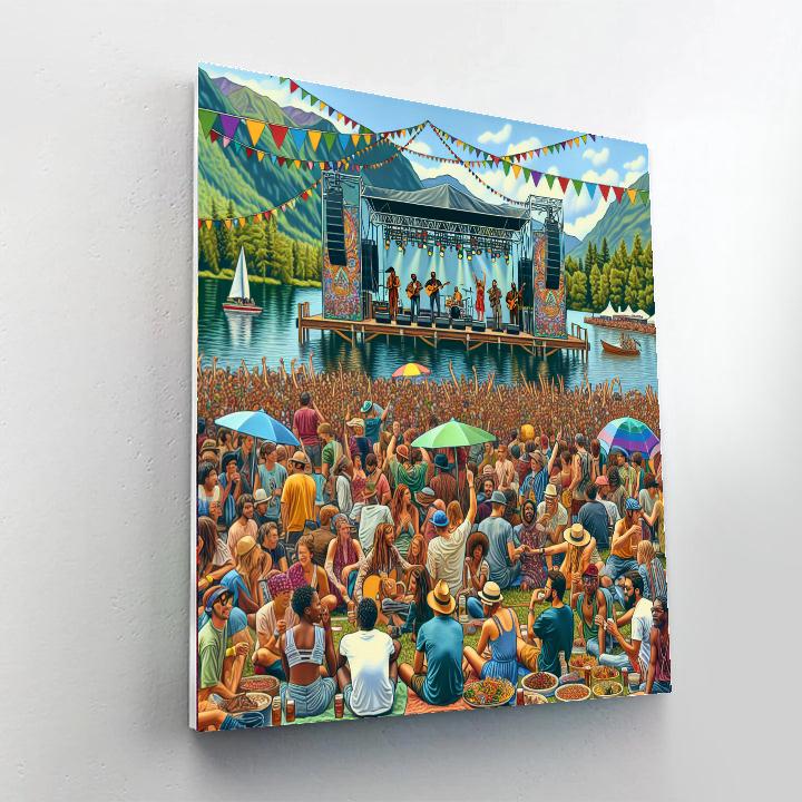 Summerfest - United States Paint By Color