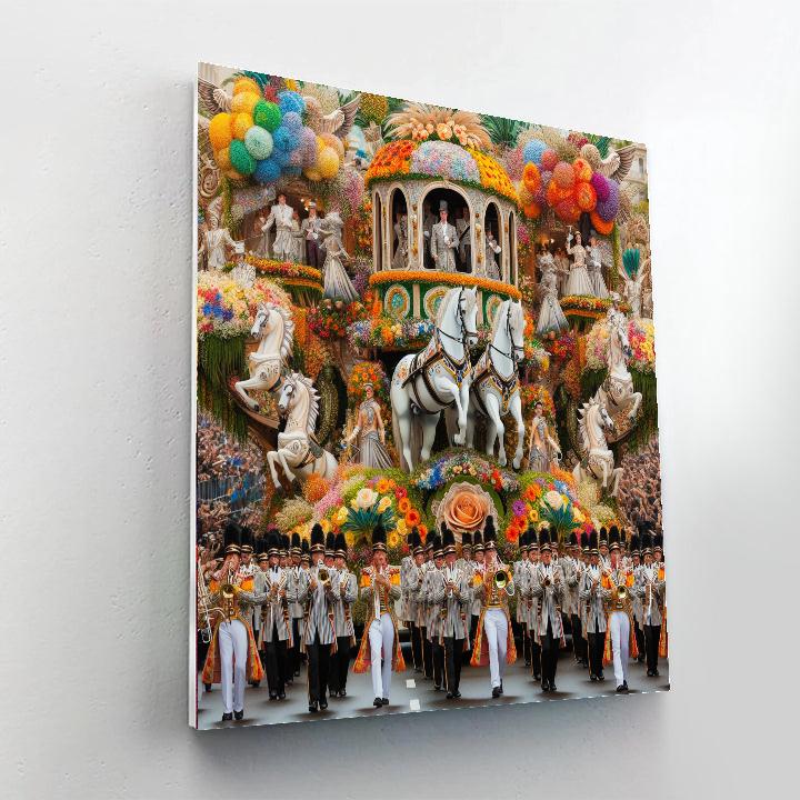 The Rose Parade - United States Paint By Numbers Kits