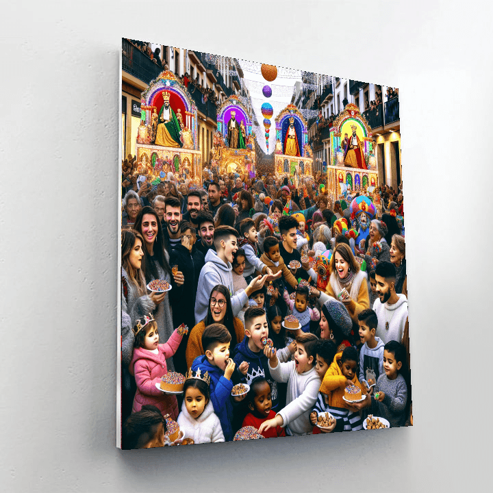 Dia De Reyes - Spain DIY Paint By Numbers