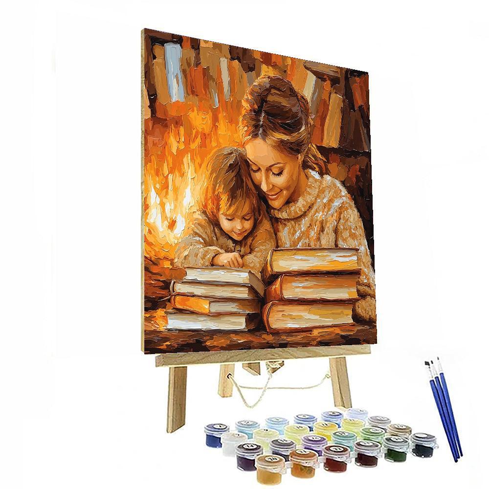 Mom's Storytime Nook Painting Number Kit