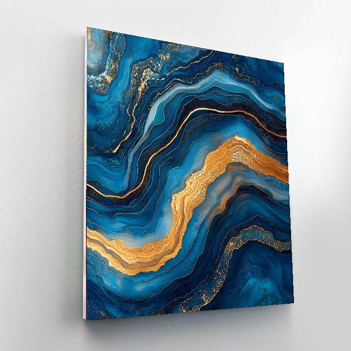 Gustav Klimt Inspired Essence Of Movement  Paint By Numbers Art