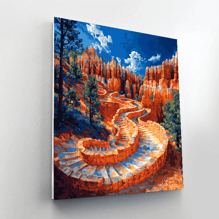 Fiery Furnace DIY Paint By Numbers