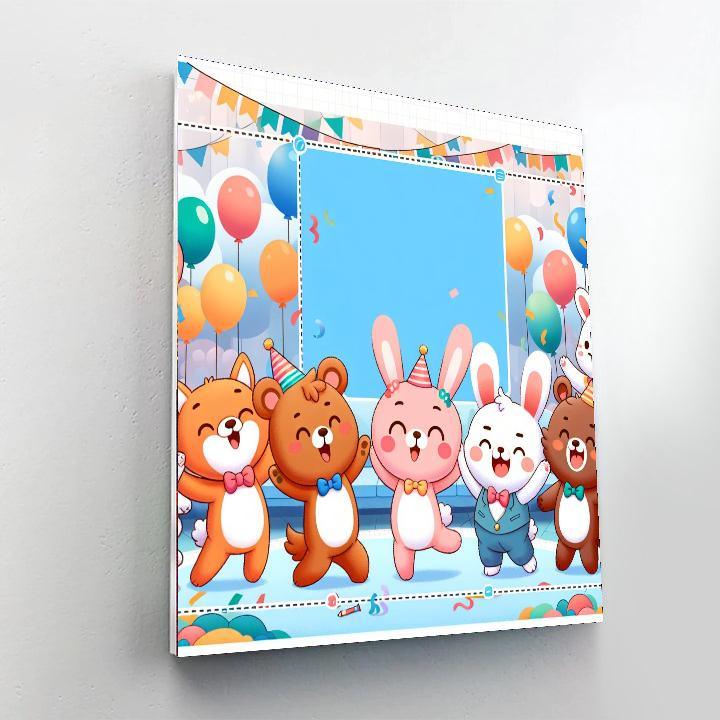 Dancing Animals Paint By Numbers