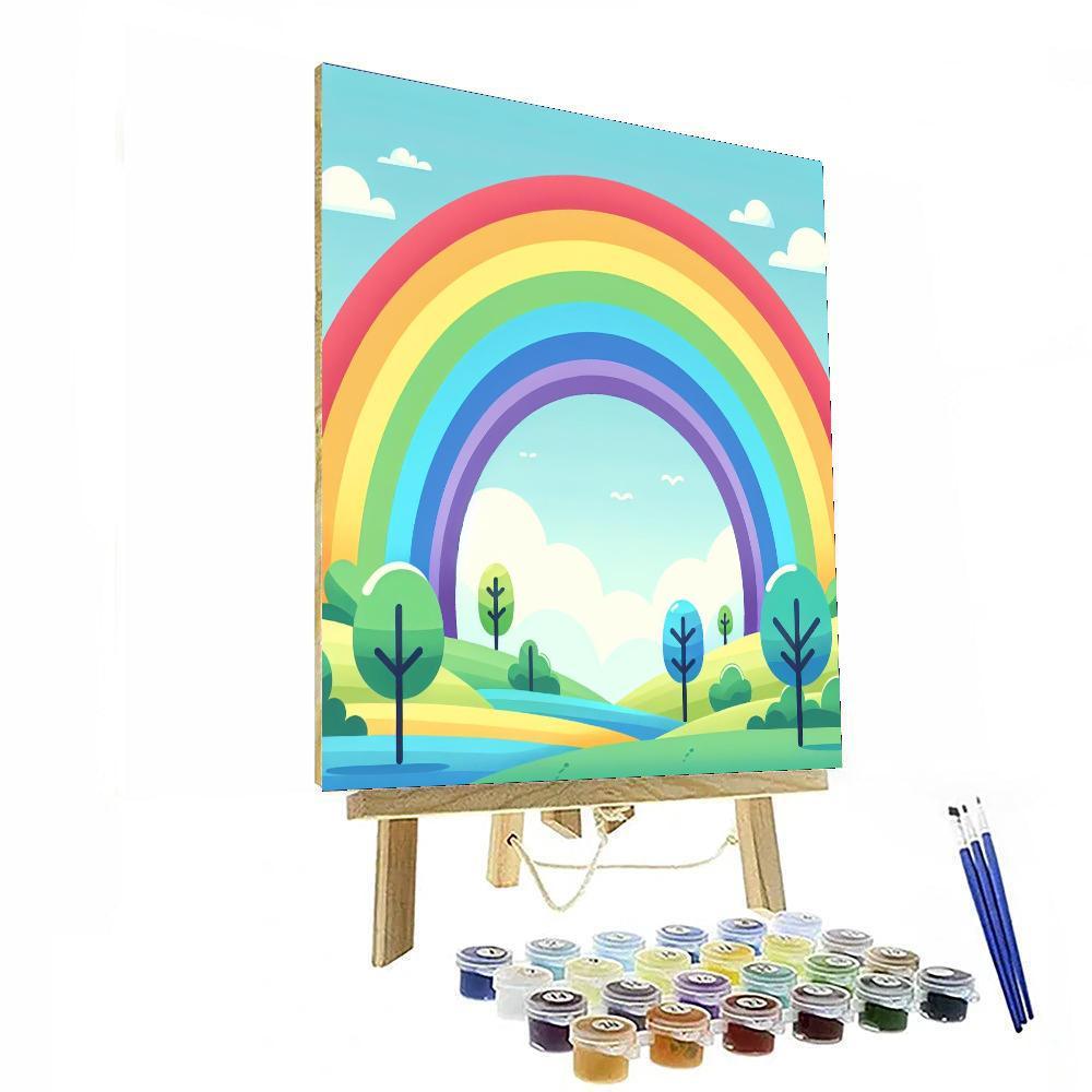 Radiant Rainbow Reflection Paint By Color