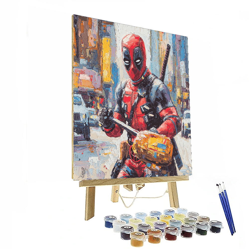 Ryan Reynolds: The Witty Whirlwind Of Deadpool's Humor Painting Number Kit