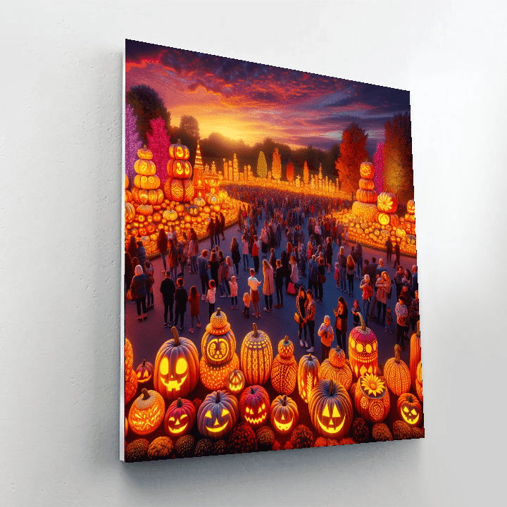 Keene Pumpkin Festival Number Painting