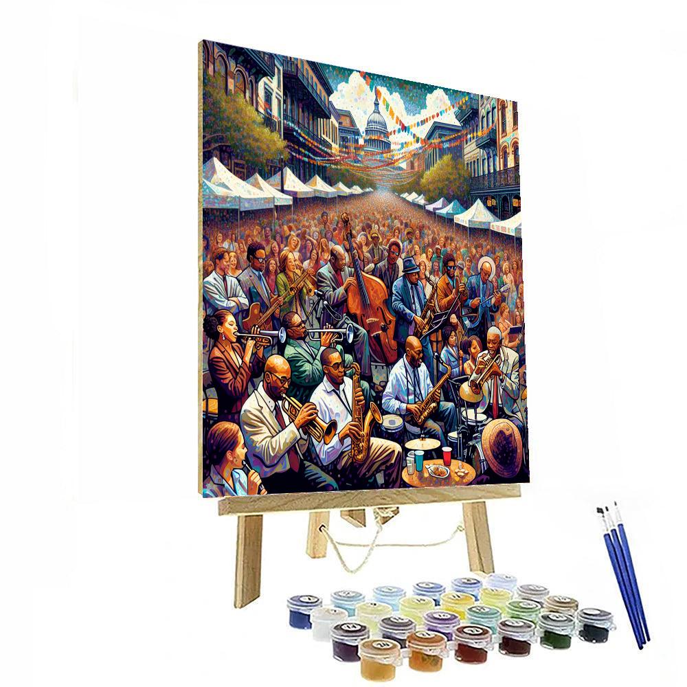 International Jazz Festival - Montreal - Canada Paint By Color