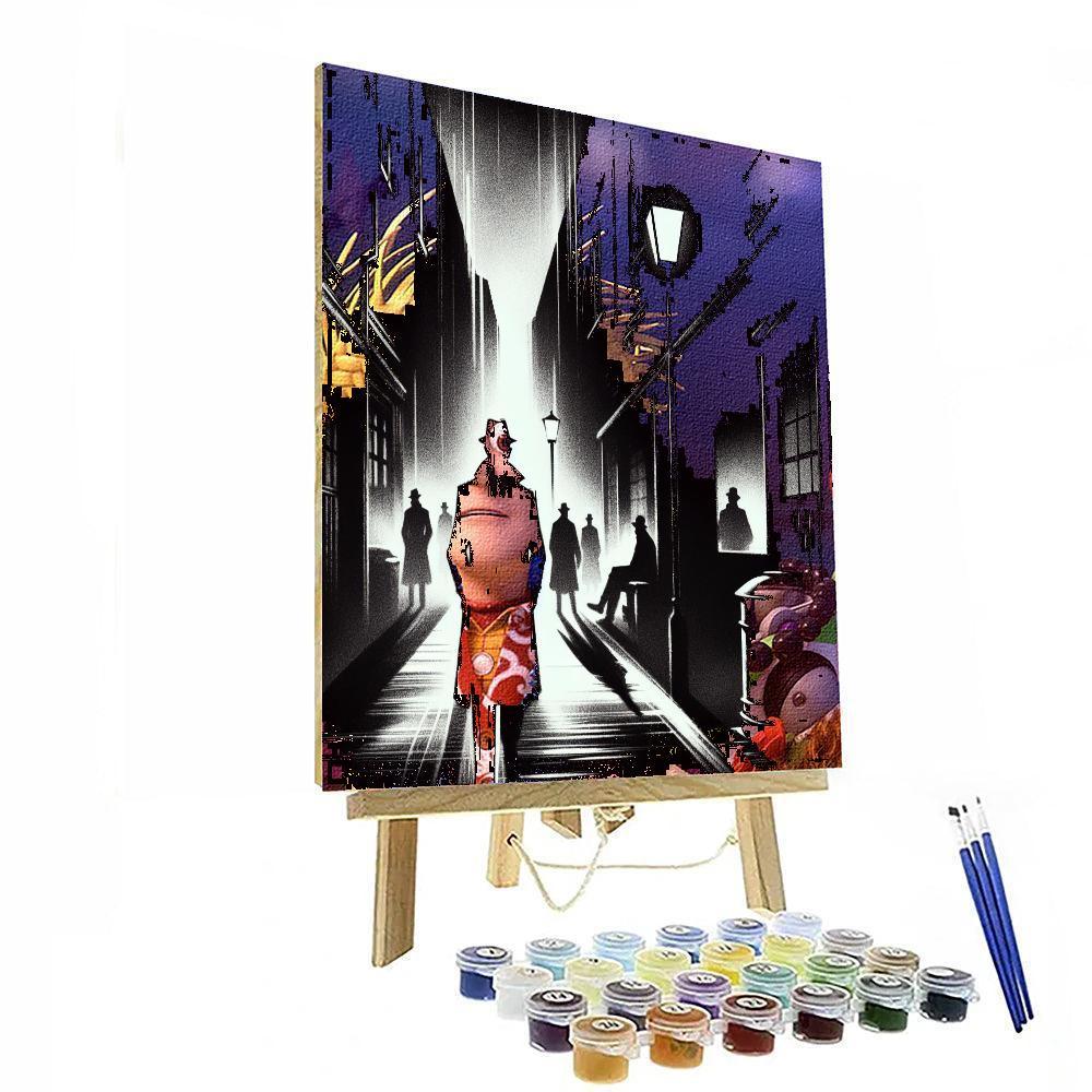 Cinematic Noir Painting By Numbers Kit