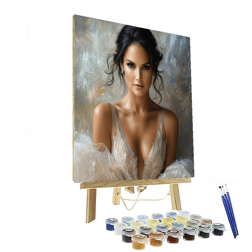 Natalie Portman: A Dance Of Power And Grace Painting Number Kit