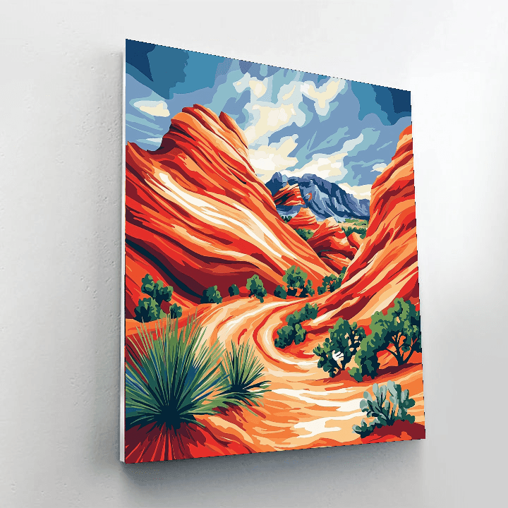 The Wave - Usa Painting By Numbers Kit